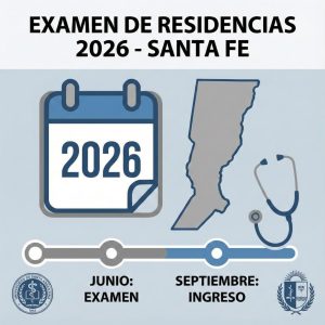 Santa Fe implementará un sistema propio para el Examen de Residencias 2026
